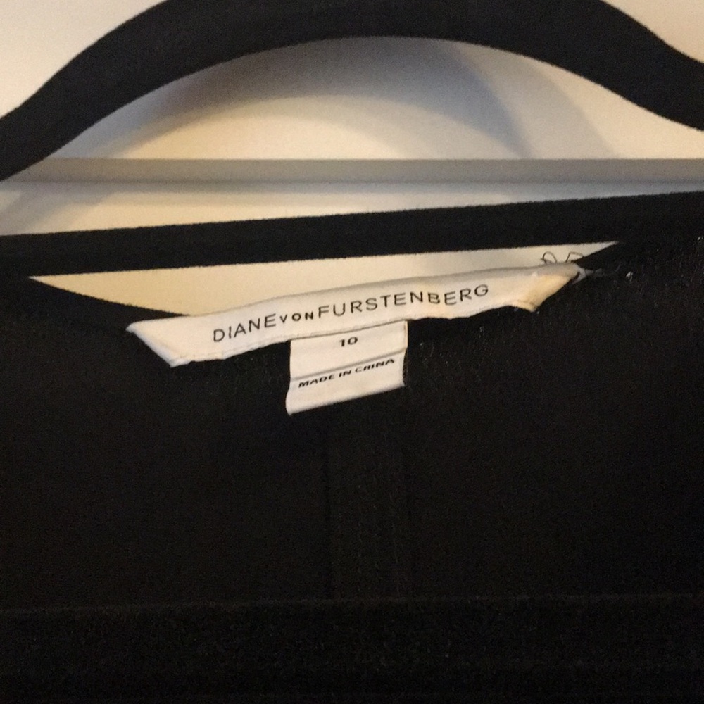 Vintage Diane Von Furstenberg Black Jumpsuit